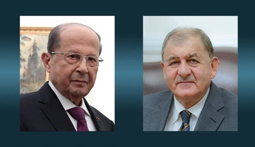 الرئيس عبد اللطيف رشيد يتلقى برقية تهنئة من الرئيس اللبناني 