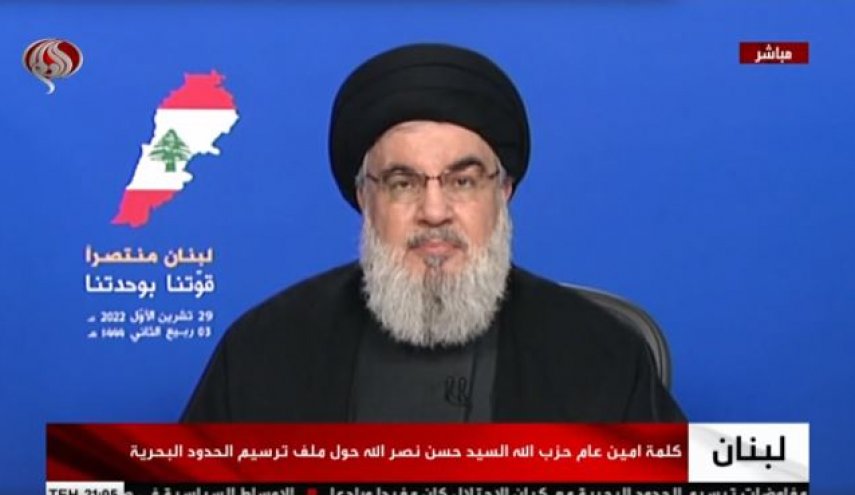 السيد نصر الله:  الاتفاق حصل دون التورط بأي شكل من أشكال التطبيع حتى بالشكل