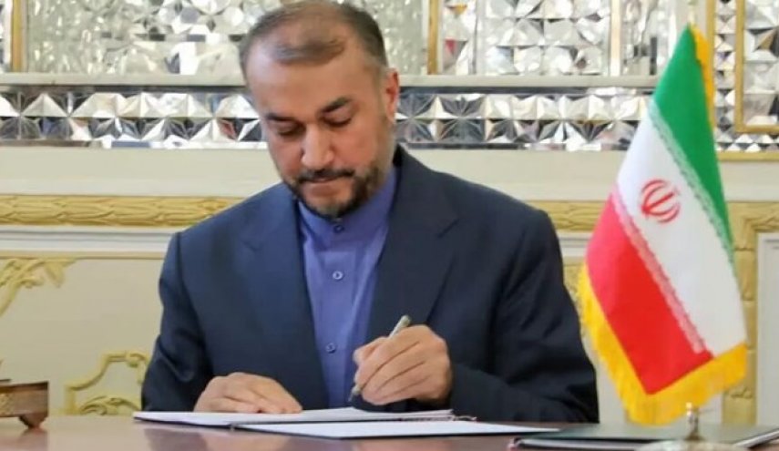 أمير عبداللهيان: على اميركا وقف سياسة الكيل بمكيالين