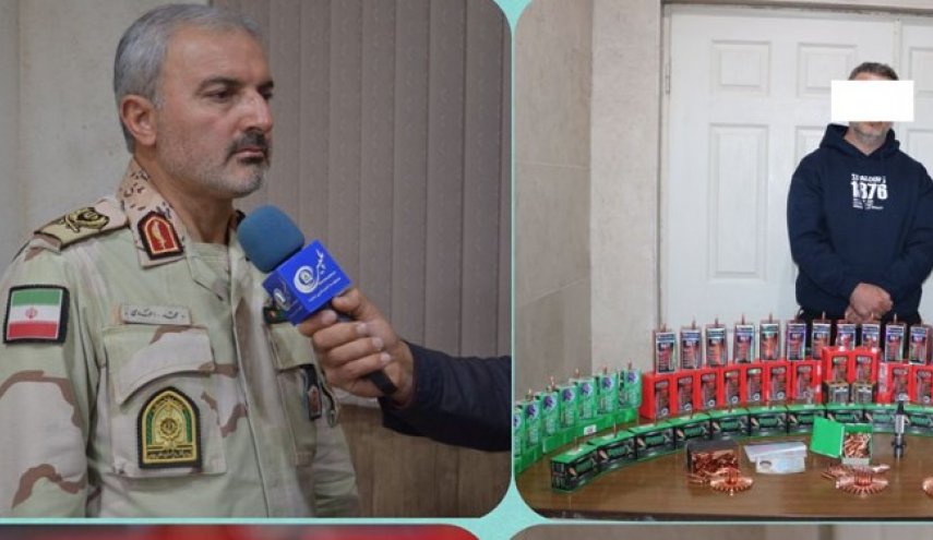 ضبط ذخيرة حربية اميركية مهربة على حدود ايران الشمالية الغربية
