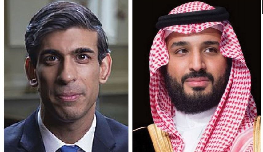 إبن سلمان يلتقي ريشي سوناك على هامش قمة العشرين