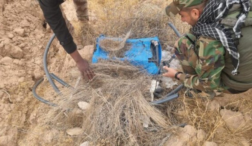 الحشد الشعبي يدمير 4 مضافات لفلول 