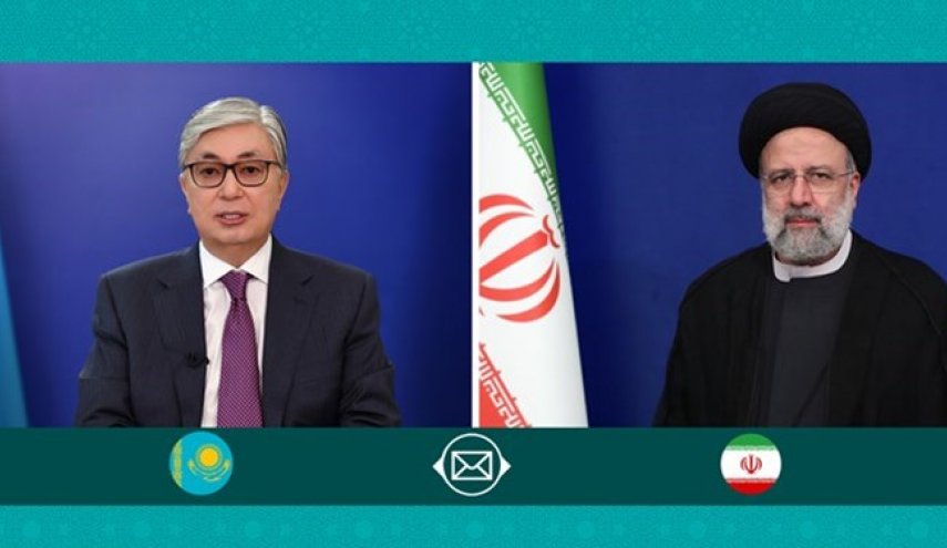 الرئيس الايراني يهنئ نظيره الكازاخي بمناسبة اعادة انتخابه