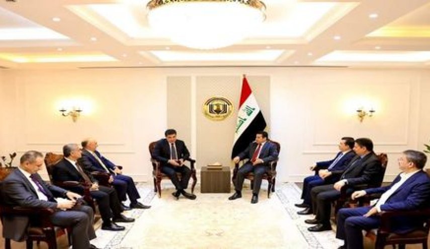 الأعرجي وبارزاني يؤكدان اهمية الحوار والطرق الدبلوماسية 
