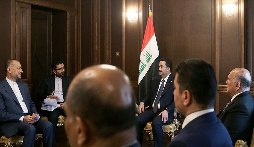 عبداللهيان يستقبل رئيس الوزراء العراقي في طهران

