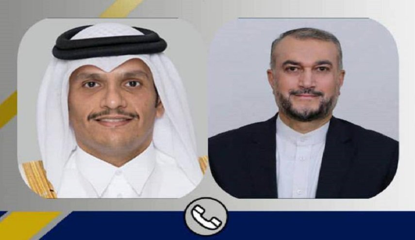 وزيرا خارجية إيران وقطر يبحثان العلاقات الثنائية ومونديال 2022