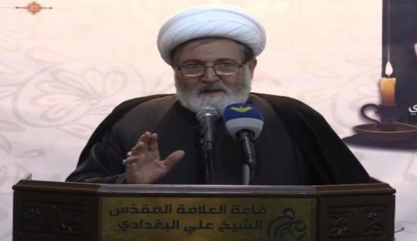 الشيخ البغدادي: الإدارة الأمريكية العائق الأساس في استقرار المنطقة