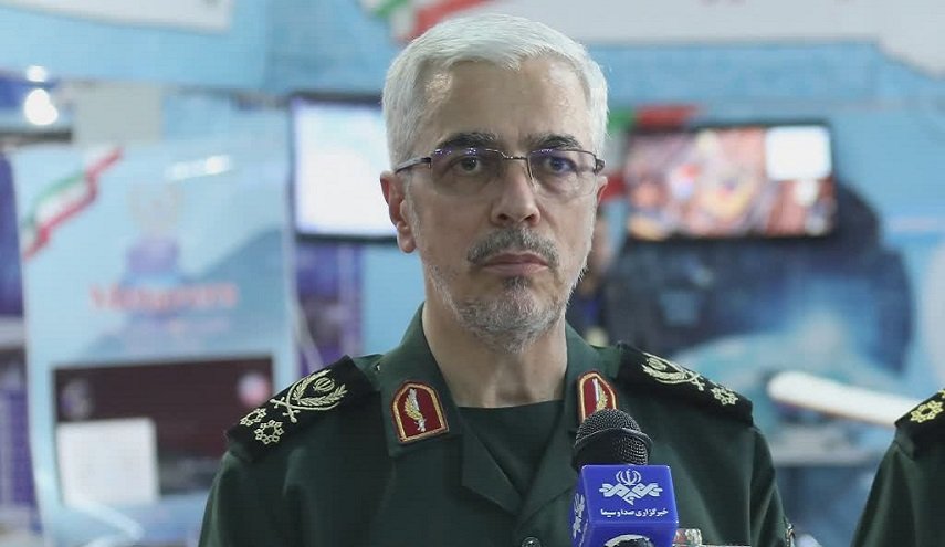 اللواء باقري يوجه تحذيرا للجنود الأميركيين في المنطقة