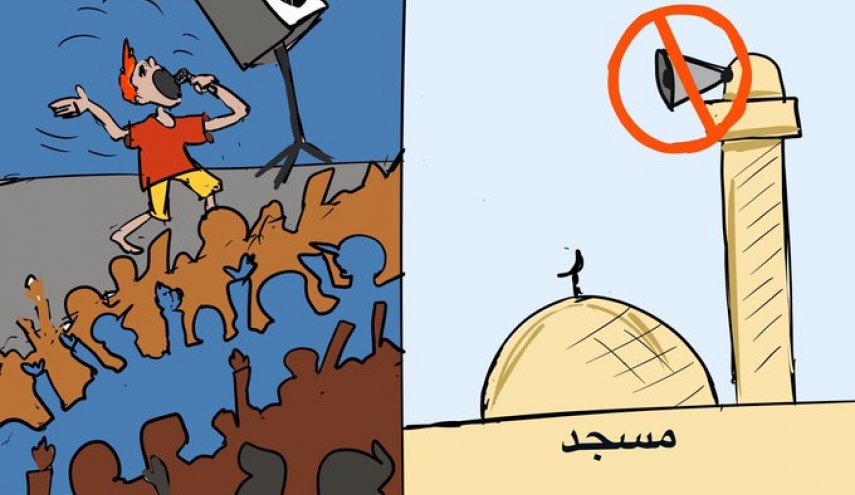 في عهده.. يُمنع رفع صوت الصلاة، ويُسمح برفع صوت الحفلات الصاخبة!