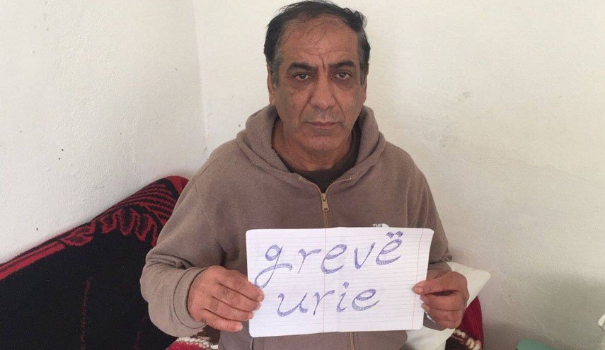 اعتصاب غذای جداشدگان از سازمان مجاهدین خلق در زندان آلبانی