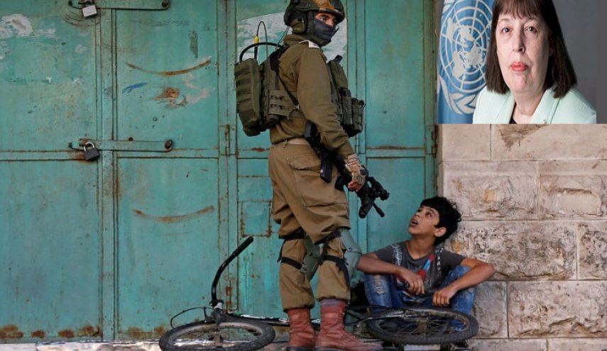 مبعوثة أممية تصل 'تل أبيب' للتحقيق في جرائم الاحتلال بحق الأطفال الفلسطينيين
