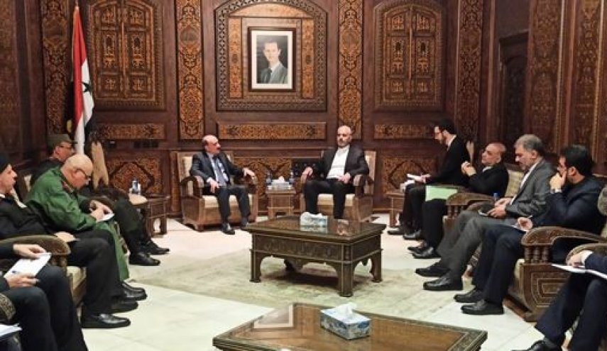 دمشق وطهران تبحثان تعزيز العلاقات الثنائية
