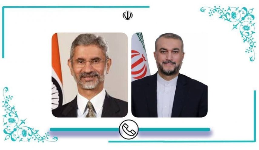 وزيرا خارجية إيران والهند يؤكدان على ضرورة توسيع التعاون الثنائي