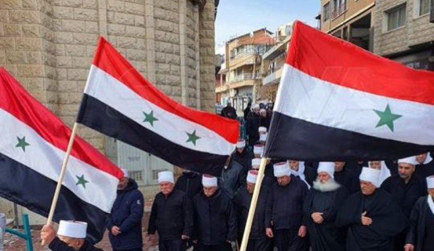 أهالي الجولان المحتل يجددون العهد مع الحكومة السورية