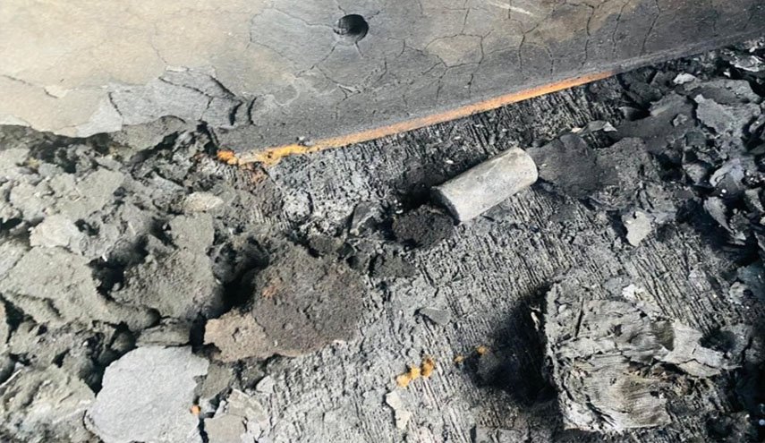 قنبلة غاز من جيش الاحتلال تشعل النيران بمنزل في الخليل