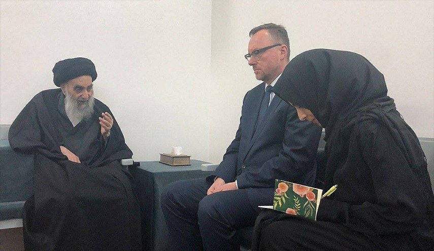 رئيس التحقيق الاممي بجرائم 'داعش': حضينا بشرف عظيم بلقاء السيد السيستاني