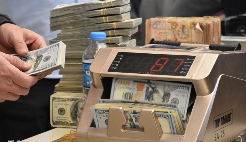 انخفاض أسعار صرف الدولار امام الدينار العراقي