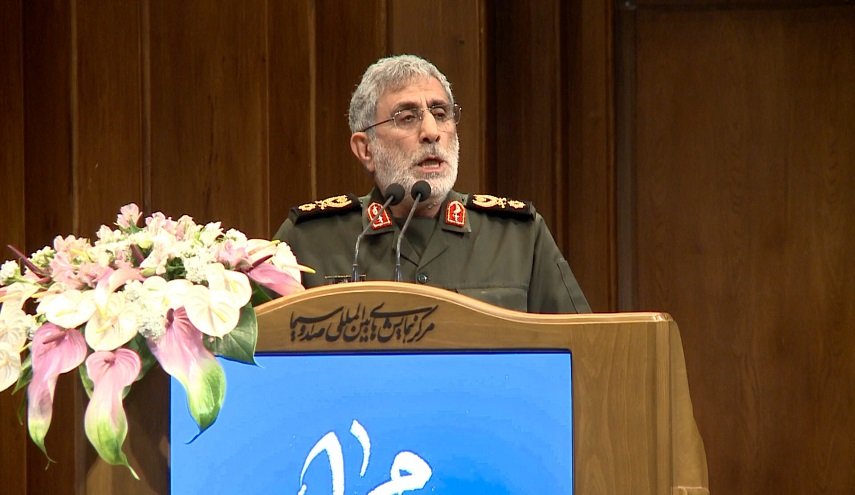 قاآني: الأميركان ليسوا رجال ساحة المعركة، والسعوديون حثالة لهم