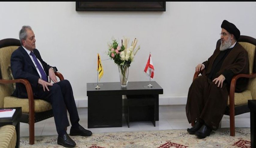 السيد نصر الله يؤكد أهمية الوصول إلى أفضل العلاقات الأخوية والمميزة بين سورية ولبنان