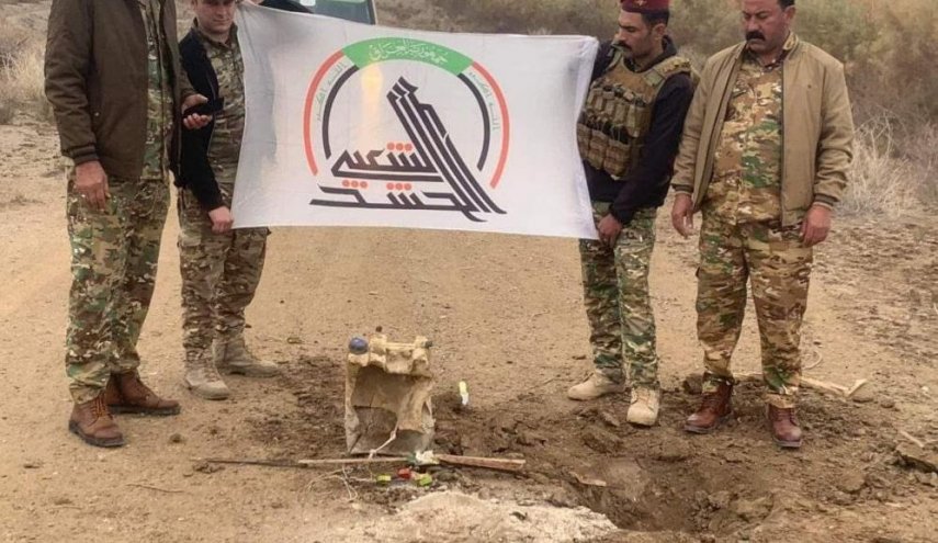 الحشد الشعبي يعثر على عبوات محلية الصنع في الأنبار