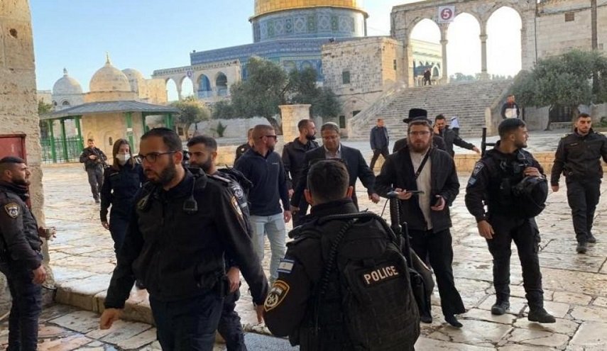  فصائل فلسطينية تدين اقتحام الإرهابي 