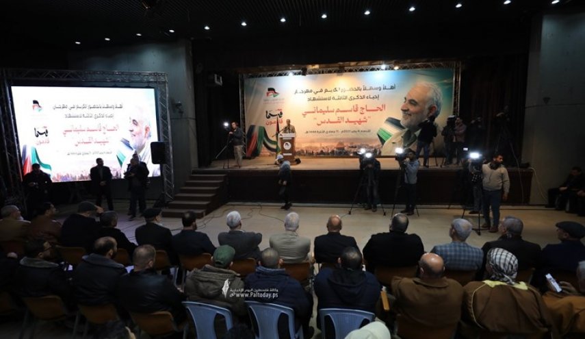 قيادات فلسطينية: 'إسرائيل' وأميركا أرادوا تغييب دور سليماني في فلسطين