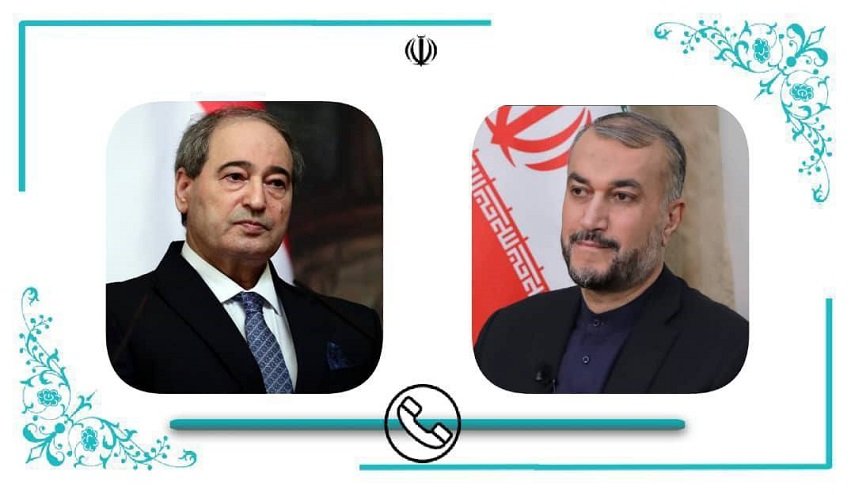 أمير عبداللهيان وفيصل المقداد يبحثان تطورات المنطقة هاتفيا