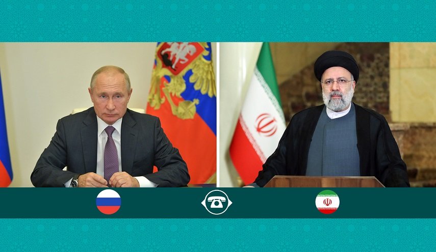 بوتين ورئيسي يبحثان هاتفيا استمرار التنسيق في إطار مسار أستانا