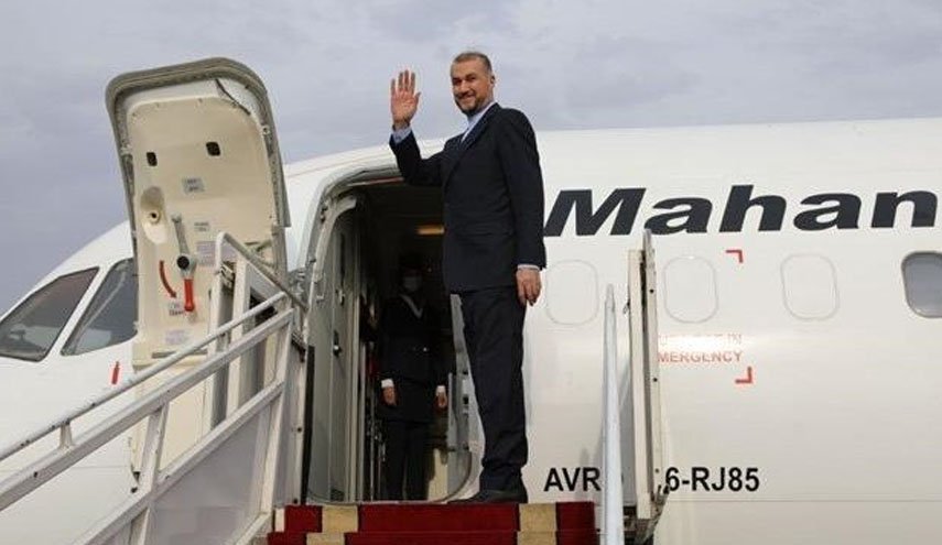 امیرعبداللهیان از تاشکند رهسپار تهران شد