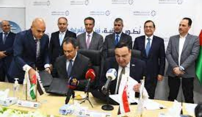 اتفاق بين مصر والاردن بشأن ايصال الغاز الى العقبة