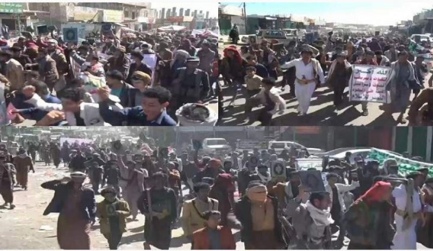 اليمن.. مسيرات جماهرية تنديدا بجريمة حرق المصحف الشريف