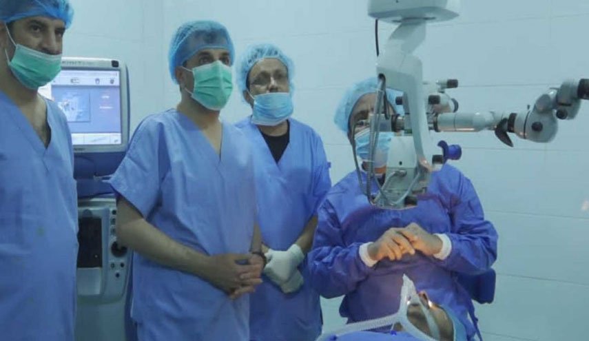  الصحة اليمنية: استئناف عمليات زراعة القرنية بعد توقفها نتيجة العدوان على البلاد