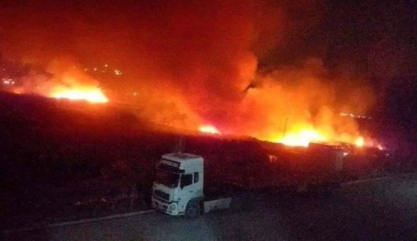 مصدر مطلع: لم يصب أي شخص إيراني في هجمات المسيرات الصهيونية على البوكمال