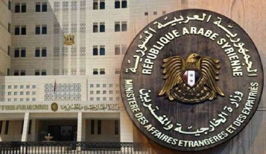 سوريا تدين بشدة التفجير الإرهابي الذي وقع أمس في باكستان