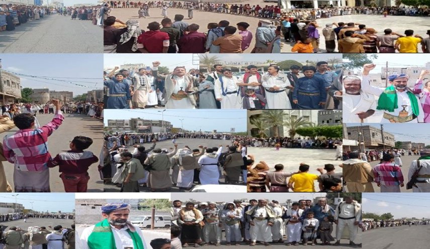 اليمن.. وقفات بالحديدة بعنوان 'هويتنا الإيمانية مصدر عزتنا وفلسطين قضيتنا'