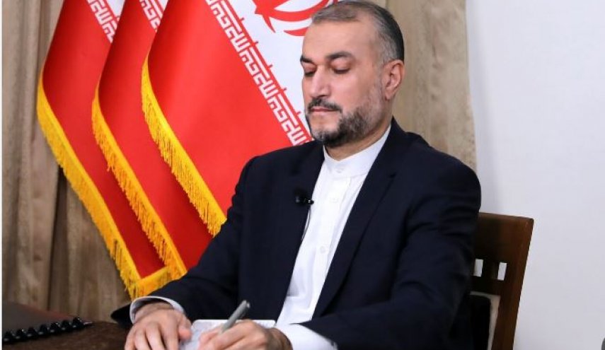 وزير الخارجية الايراني يعزي بضحايا الزلزال في تركيا وسوريا