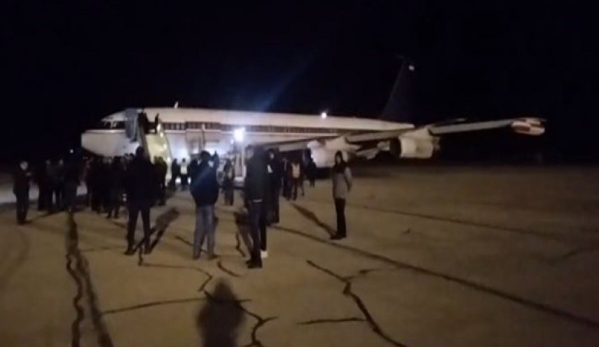 وصول كوادر الهلال الاحمر الايراني الى سوريا لإغاثة المنكوبين بالزلزال