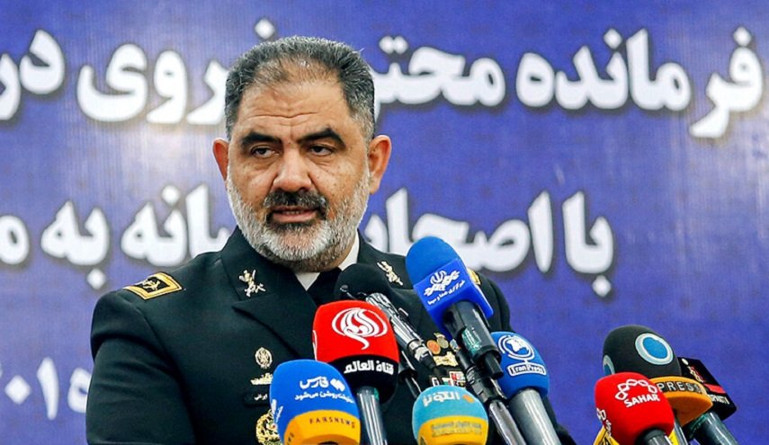 الأدميرال إيراني: القوة البحرية تتواجد أينما اقتضت الحاجة