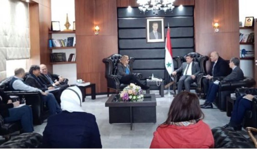 دمشق تبحث تداعيات الزلزال مع النائب المفوض السامي للأمم المتحدة