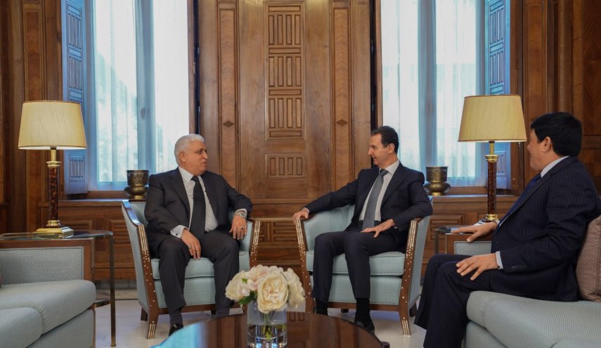 الفياض ينقل رسالة من السوداني الى بشار الأسد..وهذا مضمونها
