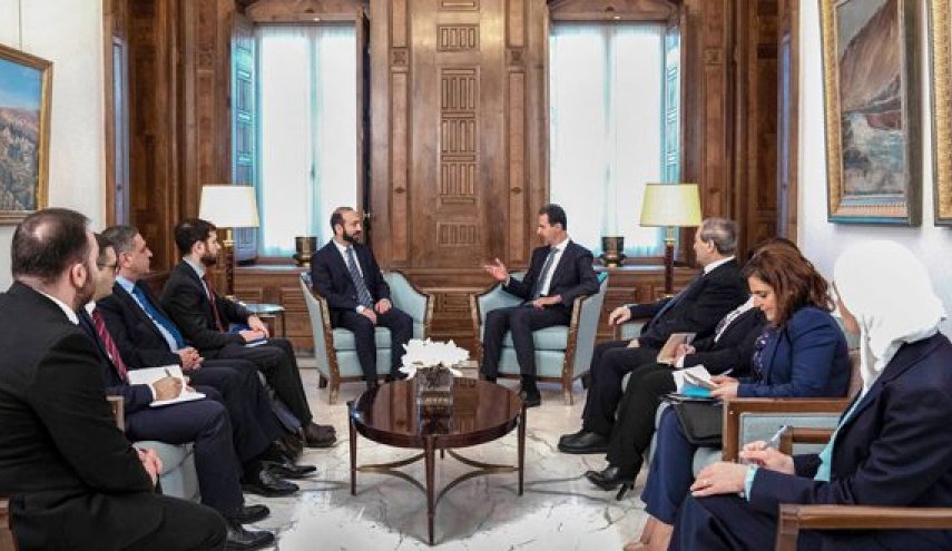 الرئيس السوري: الأرمن السوريون جزء عضوي من الهوية السورية