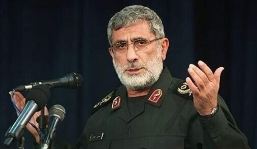 العميد قاآني: العدو لجأ الى حرب هجينة بعد هزائمه المتعددة