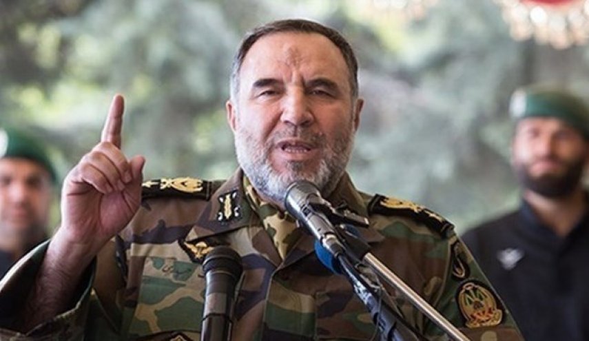 العميد حيدري: القوة البرية للجيش الايراني تم تجهيزها بأسلحة متطورة للغاية