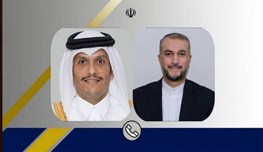 وزير الخارجية القطري يهنئ نظيره الايراني 