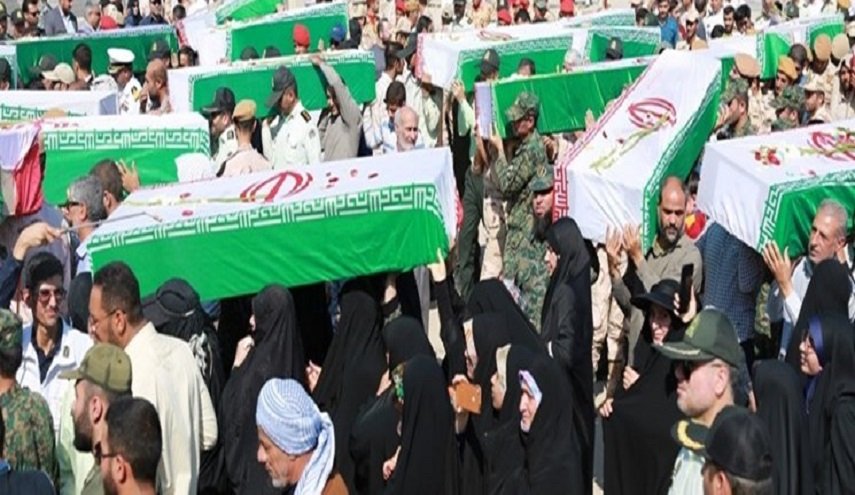 عودة رفات 69 شهيدا إيرانیا عبر منفذ شلامجة الحدودي