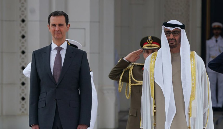 بالصور.. الرئيس الأسد يصل الإمارات في زيارة رسمية