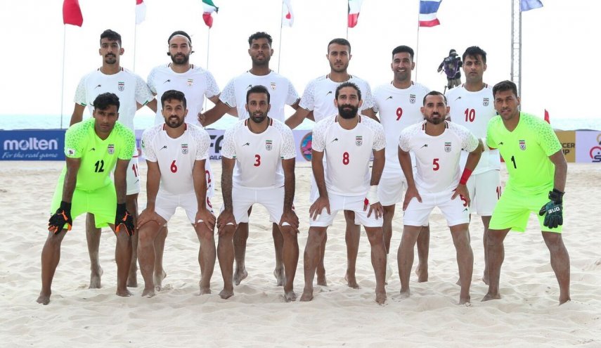تأهل ايراني بكأس أمم آسيا لكرة القدم الشاطئية