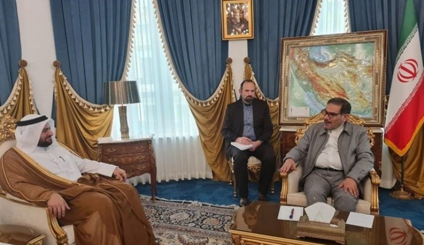 مساعد وزير الخارجية القطري يلتقي شمخاني