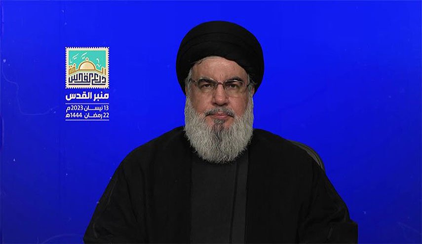 كلمة للسيد نصر الله في يوم القدس العالمي.. 