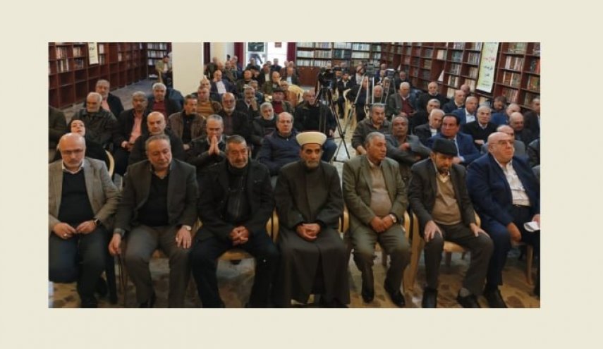 ندوة في بعلبك  شرقي لبنان بمناسبة يوم القدس